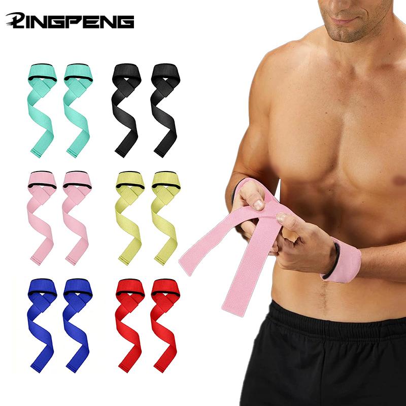 Fitness Wrist Strap for Weightlifting Pull Up Strength Training Anti Slip Grip Gym Exercise Support