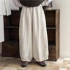 Lace Nine-point Pants Retro Women Loose Versatile Casual Wide-leg Lace Casual Pants
