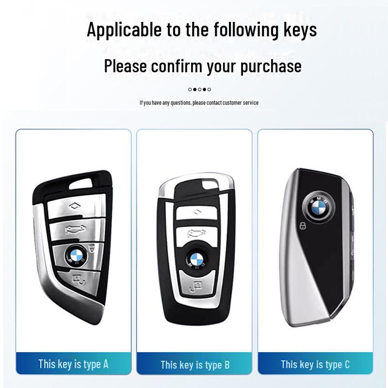 Kryt klíče BMW řady 5 pro vozy 525li, X1-X7, i5-i7, řada 3, 320i, 330i, sada skořepin