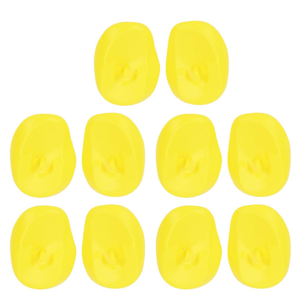 5 Pairs Silicone Protector Ear Covers Ergonomic Attractive Professional Hair Dye Ear Cover for Home Business Hair Salon