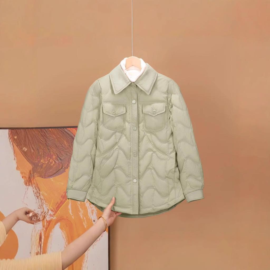 New winter down jacket short fashion loose light versatile warm jacket