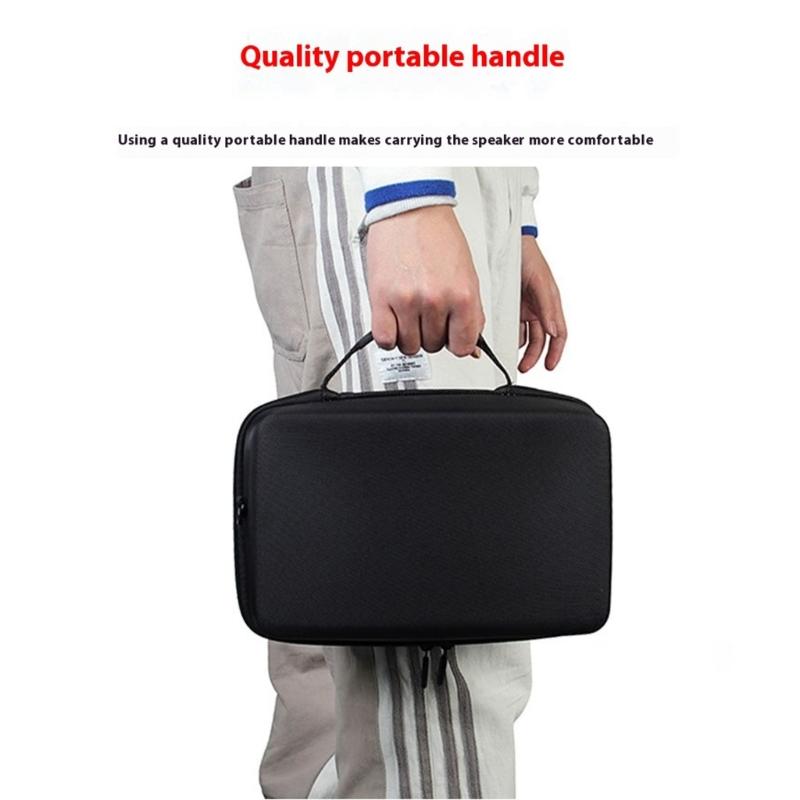Ochronny futerał EVA do głośników III II Wodoodporny, odporny na wstrząsy, z paskiem na ramię i wewnętrzną wyściółką