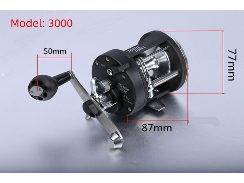 Kemaolong Visual Anchor All-Metal Sea Fishing Reel with Drag