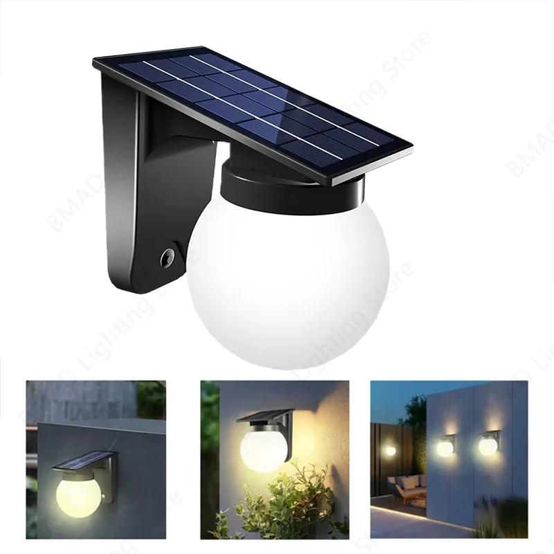Solar Street Lamp Outdoor Garden Pathway Lighting IP65 Landscape Decoration Wall Lamp for Garden Yard Gate and Pathway Lighting
