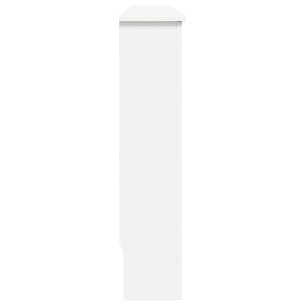 vidaXL Radiator Cover White 172×19×81.5 Cm MDF