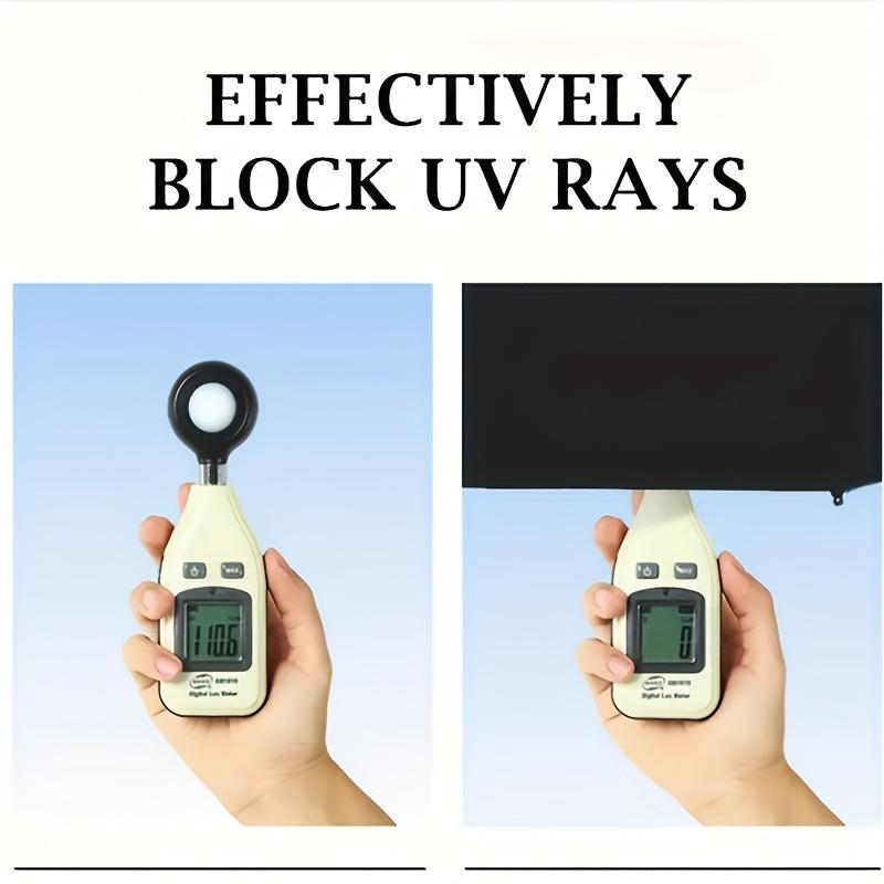 Sombrilla Plegable de Protección UV de 3 Pliegues Ligera Sombrilla de Sol Parasol de Verano para Exteriores Impermeable Resistente al Viento