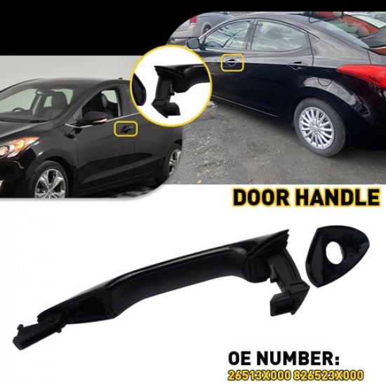 Наружная ручка двери левая передняя со стороны водителя для 11-16 HYUNDAI Elantra EV