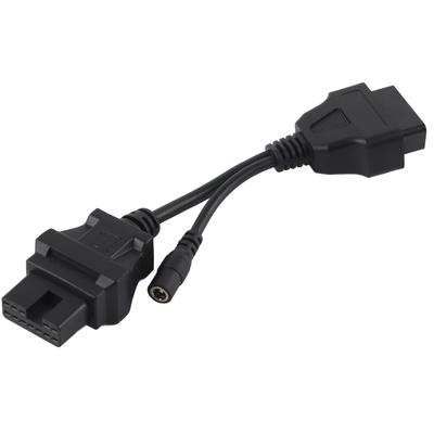 Diagnostic Adapter Cable 12 Pin OBD1 To 16 Pin OBD2 20cm7.9in Fit for Mitsubishi