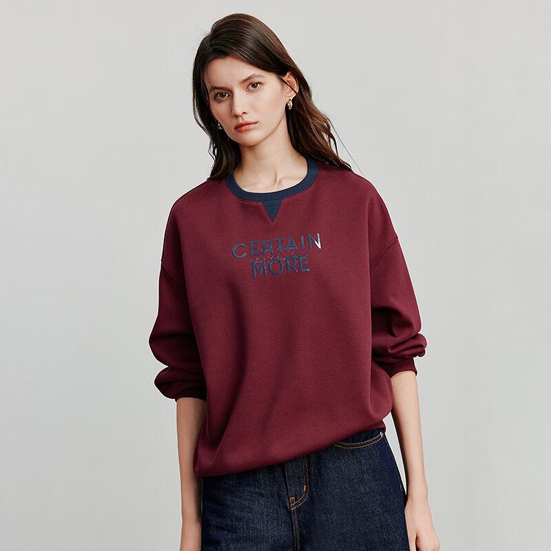 Chuyu Women's Color Block Loose Sweatshirt
