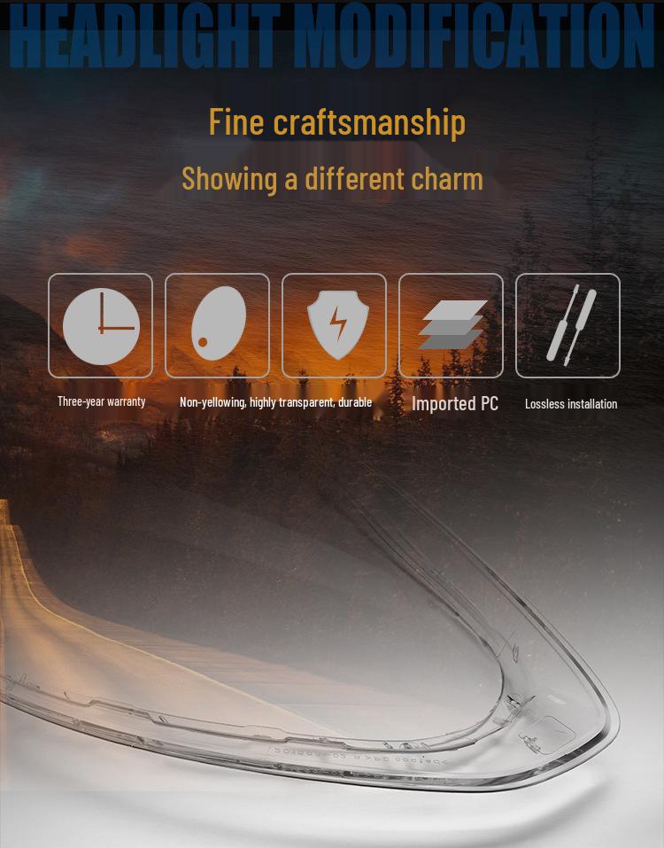 Porsche Panamera (2017-2023) Headlight Lens & Shell