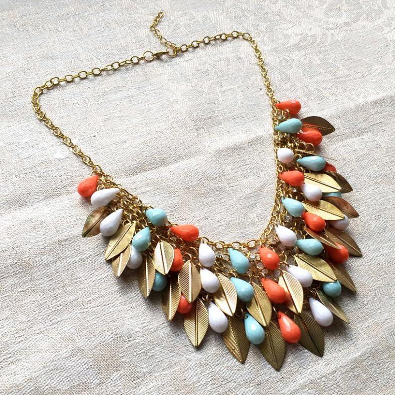 Bijoux pour femmes Collier plaqué or inspiré des célébrités pour filles et femmes