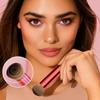 2 In 1 Electric Foundation Brush Massage Makeup Brush Multi-Function Soft Fluffy Loose Powder Brushes Portable For Home Travel