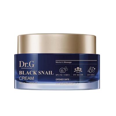 Dr.G Black Snail Cream 50ml | Revitaliserande Snigelslem Fuktkräm för Slät & Elastisk Hud