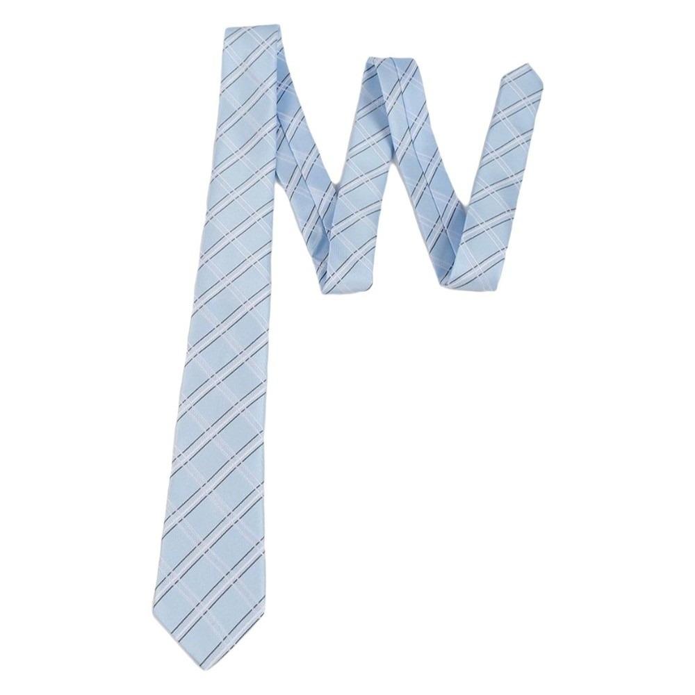 Корейский стиль JK Униформа Галстук Тканевый Пояс Аксессуары Повседневный Полосатый Галстук Ежедневный синий