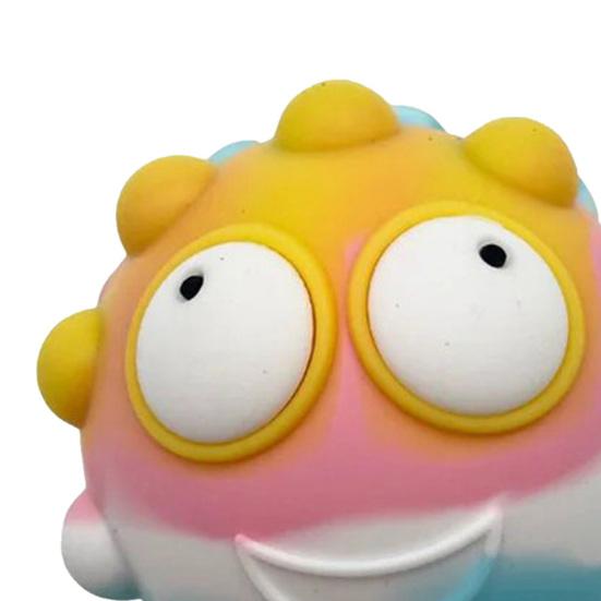 Popping Eye Expression Ball Toy Stress Relief Push Bubble Ball Squeeze Toy Decompression Stress Ball Fidget Toy