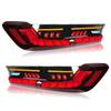 For GTS Style LED Tail Lights with Dynamic Sequential Turn Signal for 3 Series G20 M3 G80 2019‑2022 Red