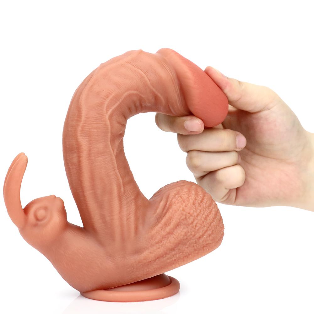 Silika Jel Yapay Penis Porno Büyük Boy Seks Oyuncağı Yapay Kadın Yapay Penis Mastürbasyon G Noktası Orgazm Simüle Seks Dükkanı