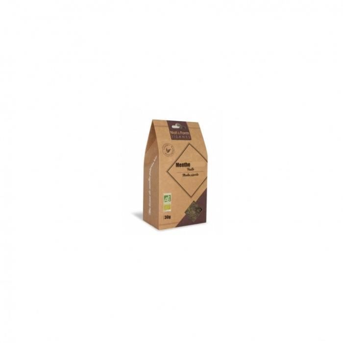 Nat &amp; Form Les Tisanes Bio Menthe Douce 30g