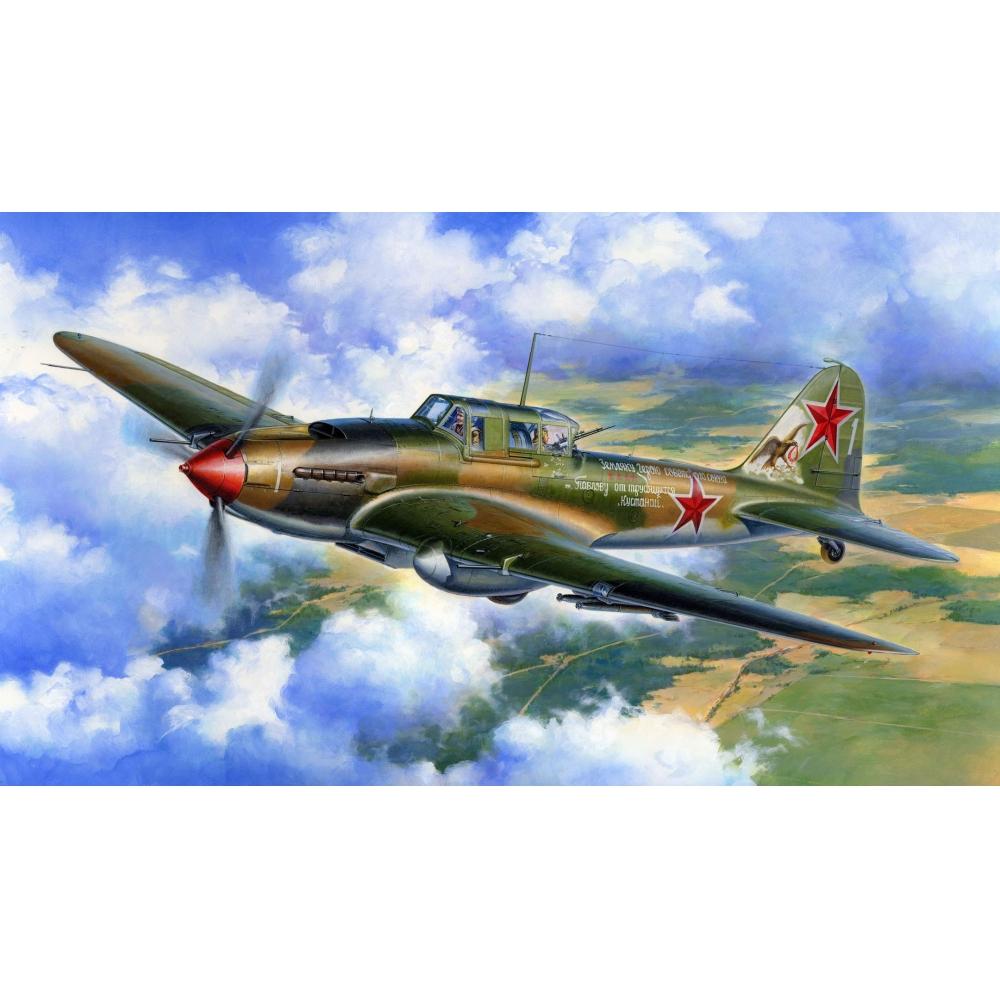 Tamiya 148 Masterpiece Series No.113 Soviet Air Force Ilyushin IL-2 Sturmovik Plastic Model 61113