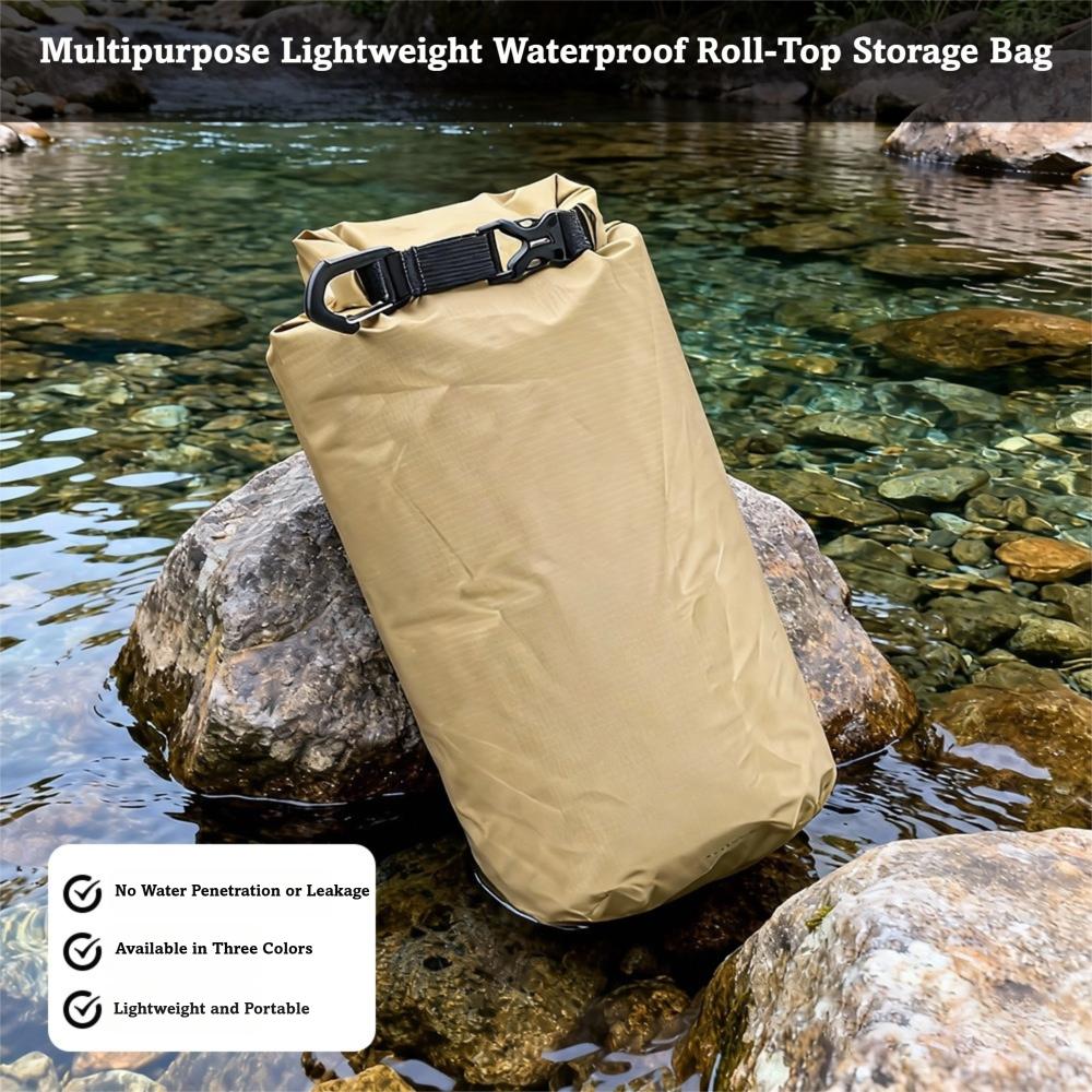 Foldable Waterproof Dry Bag Large Capacity Floating Bag Hiking Storage Bag Adventure Paddle