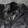 US Air Force Leather Jacket Men's Pilot Suit Top Cowhide Genuine Leather Clothes Harley Motorcycle Jacket American Collar