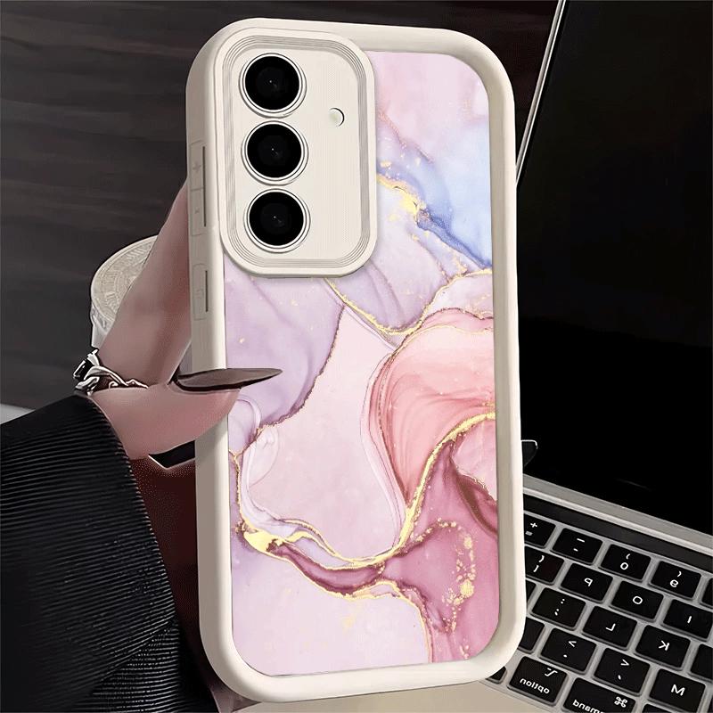 Pouzdro na telefon pro Samsung Galaxy A17 A16 A15 A14 A13 Zlatý Vzor žuly a mramoru A56 A36 A26 A55 A35 A25 A54 A34 A24 A53 A33 A23 A0