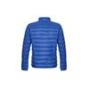 Emporio Armani EA7 Letter Print Warm Stand Collar Zipper Lightweight Long Sleeve Down Jacket Men Jackets Blue 8NPB01-PN29Z-1598