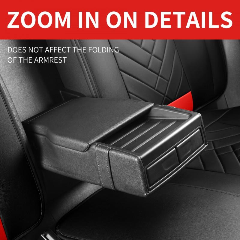 Universal 4-Season Car Seat Cover Full Surround Synthetic Leather Auto Cushion Sedan SUV Truck