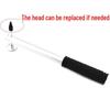 Car Dent Repair Hammer with Pointed, Flat, and Round Heads - Includes 8 Replaceable Heads, Ideal for Bumper and Dent Shaping.