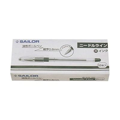Sailor fountain pen Kuličkové pero Needle Line, krabička 10 kusů