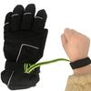 4 Pcs Ski Glove Strap Reflective Sport Glove Safety Strap Adjustable Handcuffs Glove Strap Ski Gloves Accessories