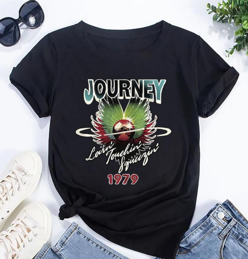 VTG 1979 Journey Band 1979 Tour T-shirt size S-5XL XXL