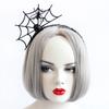 Halloween Headwear Spider Webs Headband Lace Necklace Fancy Dress-up Headpiece for Cosplay Party Novelty Headdress