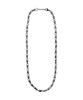 Scalettoblack Ram017 Urban Oval Chain Necklace