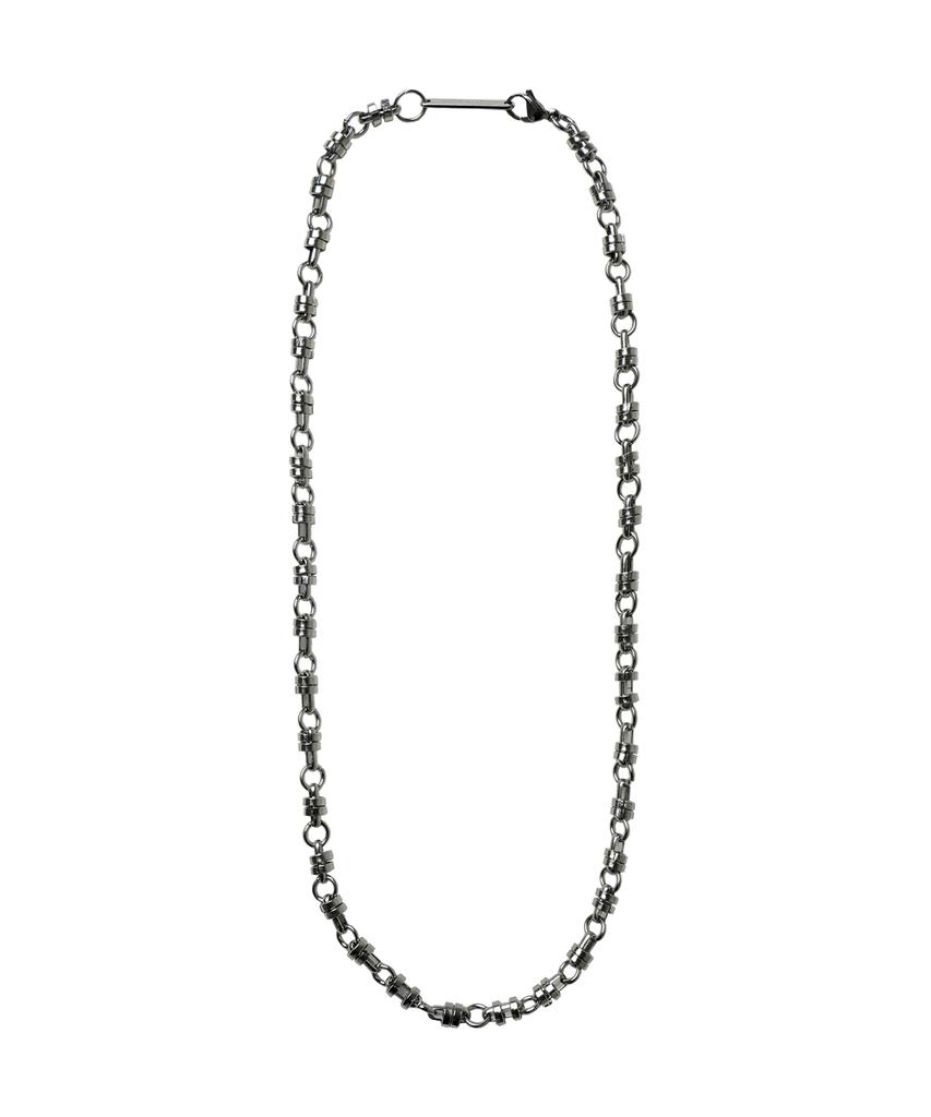 Scalettoblack Ram017 Urban Oval Chain Necklace