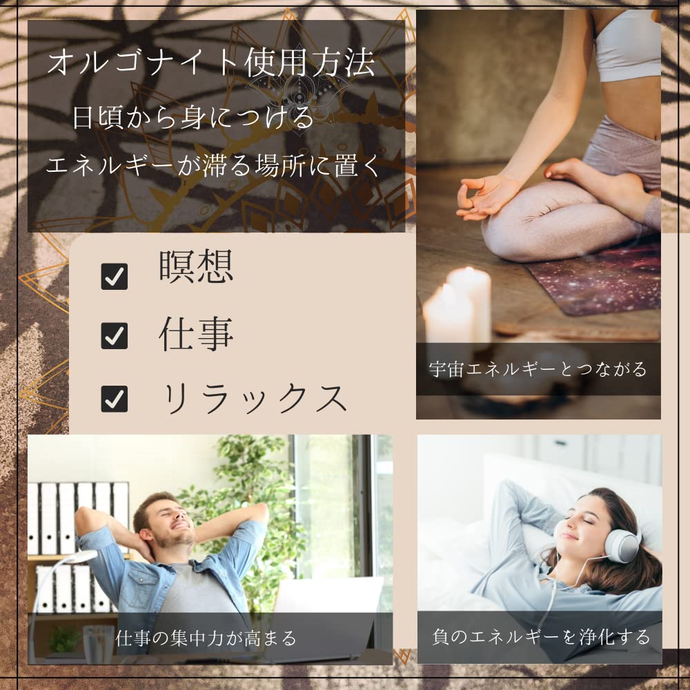 Orgonite Pyramid 60x60mm Natural Stone Pendant, 7 Chakras, Power Stone Ornament, Purification, Crystal Energy, Love Luck, Marriage Luck, Relationship