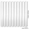 100/10pcs Acrylic DIY Popsicle Sticks Transparent Gold Popstick for Ice Cream Cakesicle Candy Creamsicle Mould Party Decor Gifts