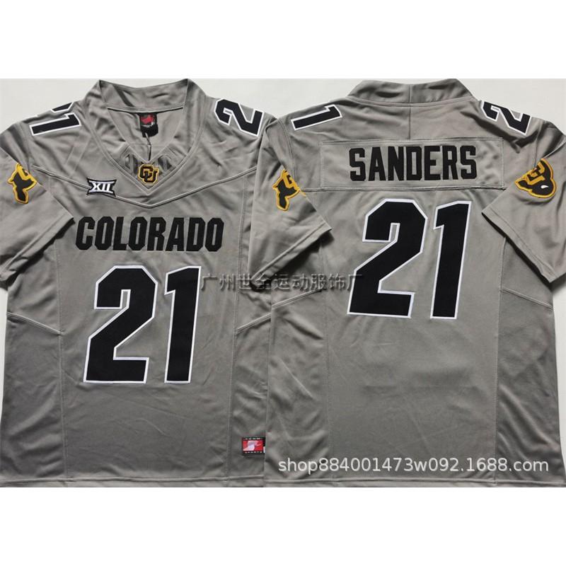 Mens Cotton Blend Football Jersey Colorado Buffaloes Wolverines Crimson Tide NCAA Team Apparel