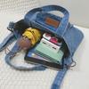 Crossbody Bag Casual Denim Fashionable Handheld Large Capacity Shoulder Bag