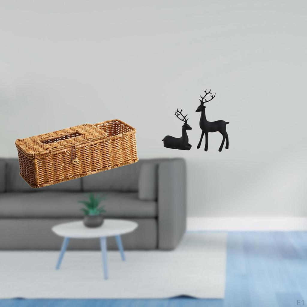 Elegant Reindeer Tissue Storage Box for Living Room And Bedroom Multifunctional Remote Control