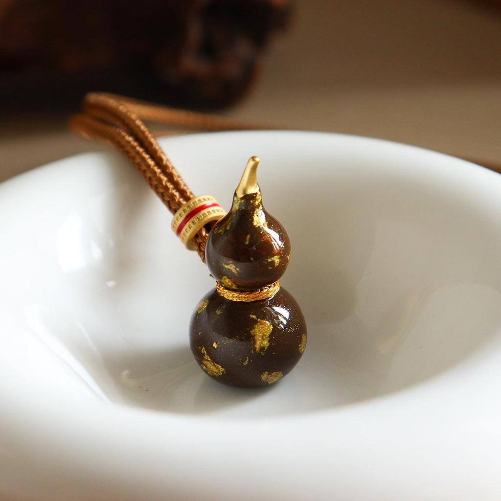 Dopamine Drip Colorful Gourd Necklace - Light Luxury Fashion Sweater Chain for Women, Spring/Summer Collection