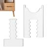 Couch Stoppers to Prevent Sliding Adjustable Spacer Blocker for Furniture Headboard Wall Protectors for Sofa Dresser Nightstand
