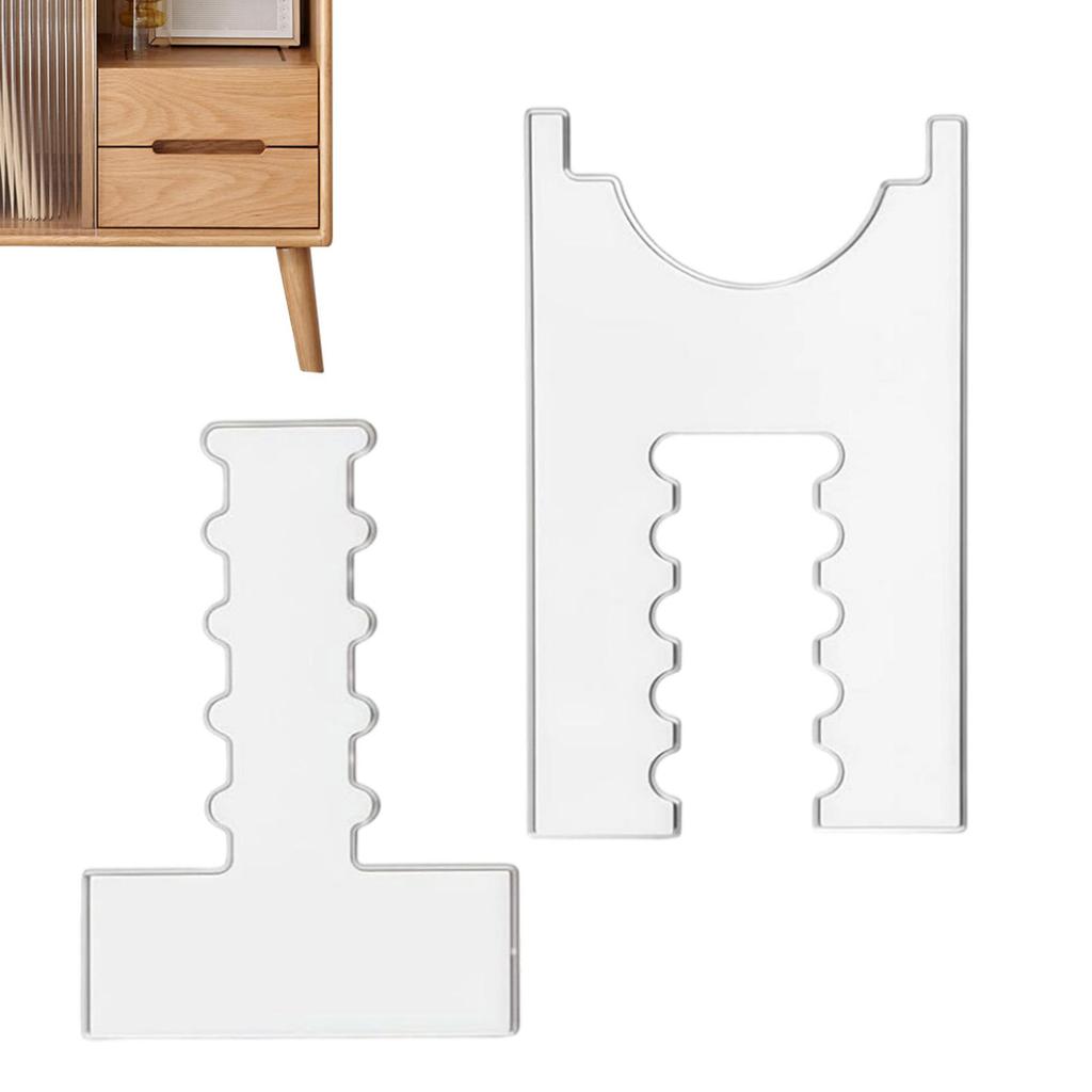 Couch Stoppers to Prevent Sliding Adjustable Spacer Blocker for Furniture Headboard Wall Protectors for Sofa Dresser Nightstand
