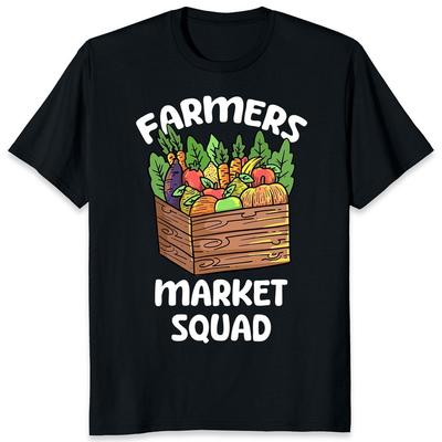 Farm Fresh Produce Farmers Market Squad T-shirt