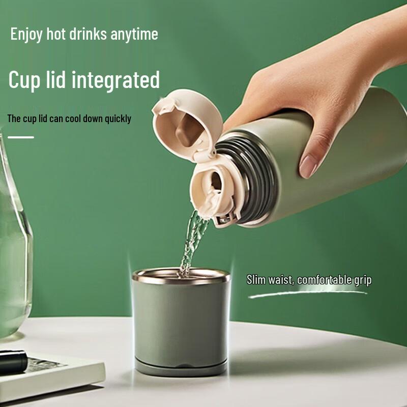Supor Joyoung 500ml Stainless Steel Insulated Tea Mug