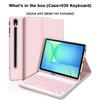 Keyboard Case for Samsung Galaxy Tab S10 Lite / S10 FE / S9 FE / S9 / S8 / S7 10.9-inch/11-inch Tablet Case with Pencil Holder