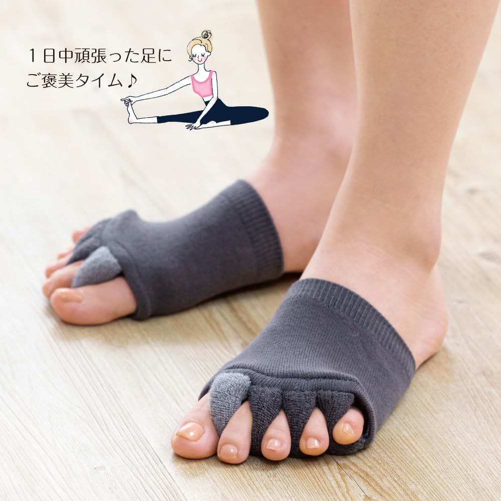 Toe supporter your toes and stretch Goods to spread your toes toe 3 color Toes Spread your toes Spread your toes Spread your toes Toe socks Training