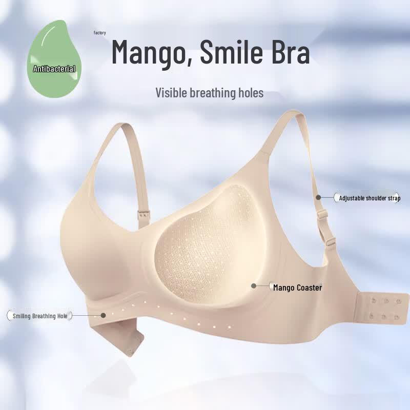 Maniform Mango Cup Antibacterial Wireless Seamless Bra B80