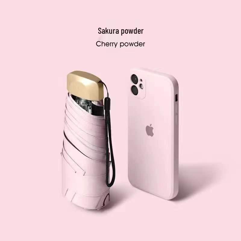 

Портативный мини-зонт для масляной живописи: Пятислойный, Защита от УФ-лучей, Солнцезащитный, Складной зонт-капсула