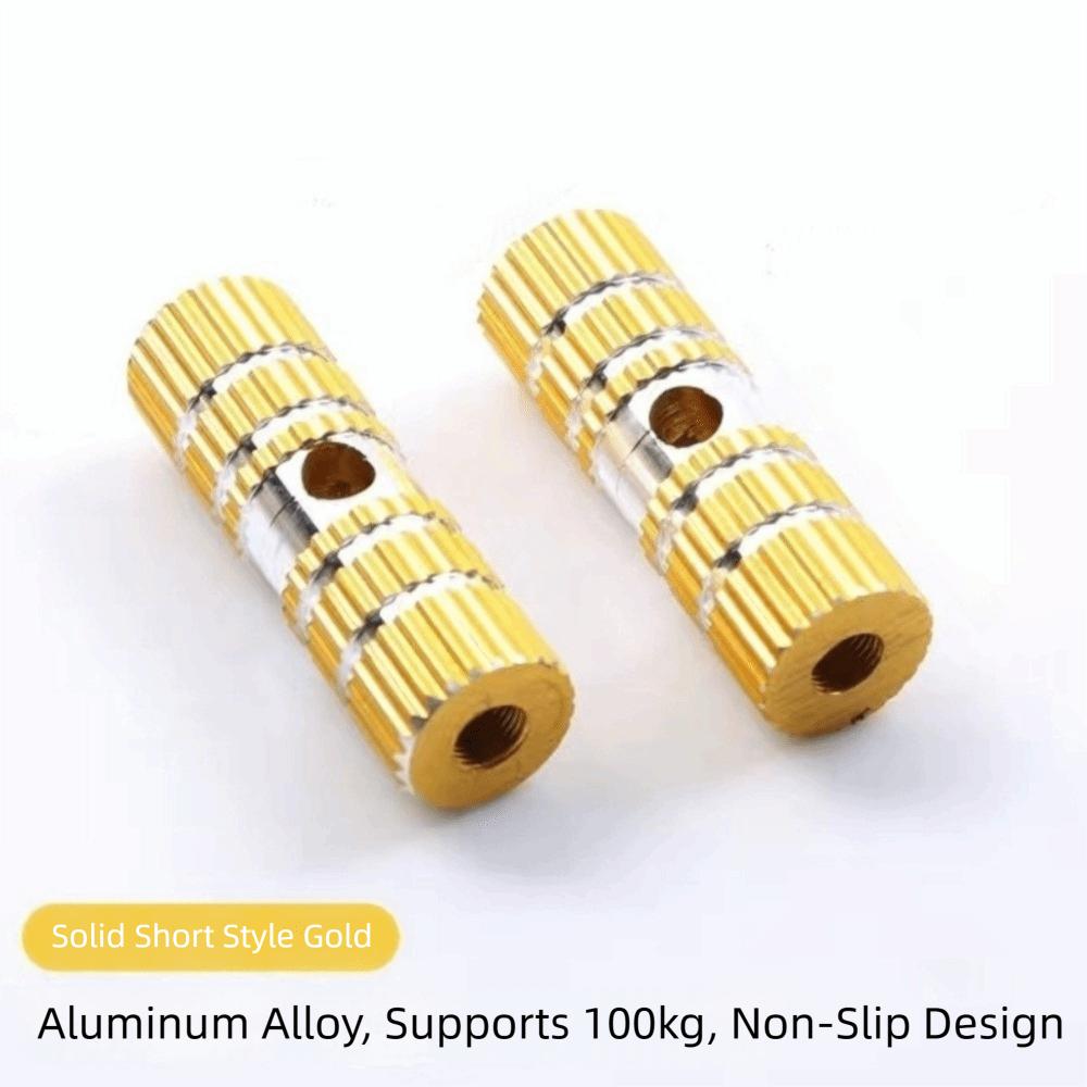 High Hardness Bike Foot Rest Pegs Anti-Slip Bicycle Foot Pegs Axle Pedals Bike Pedals  BMX Biking